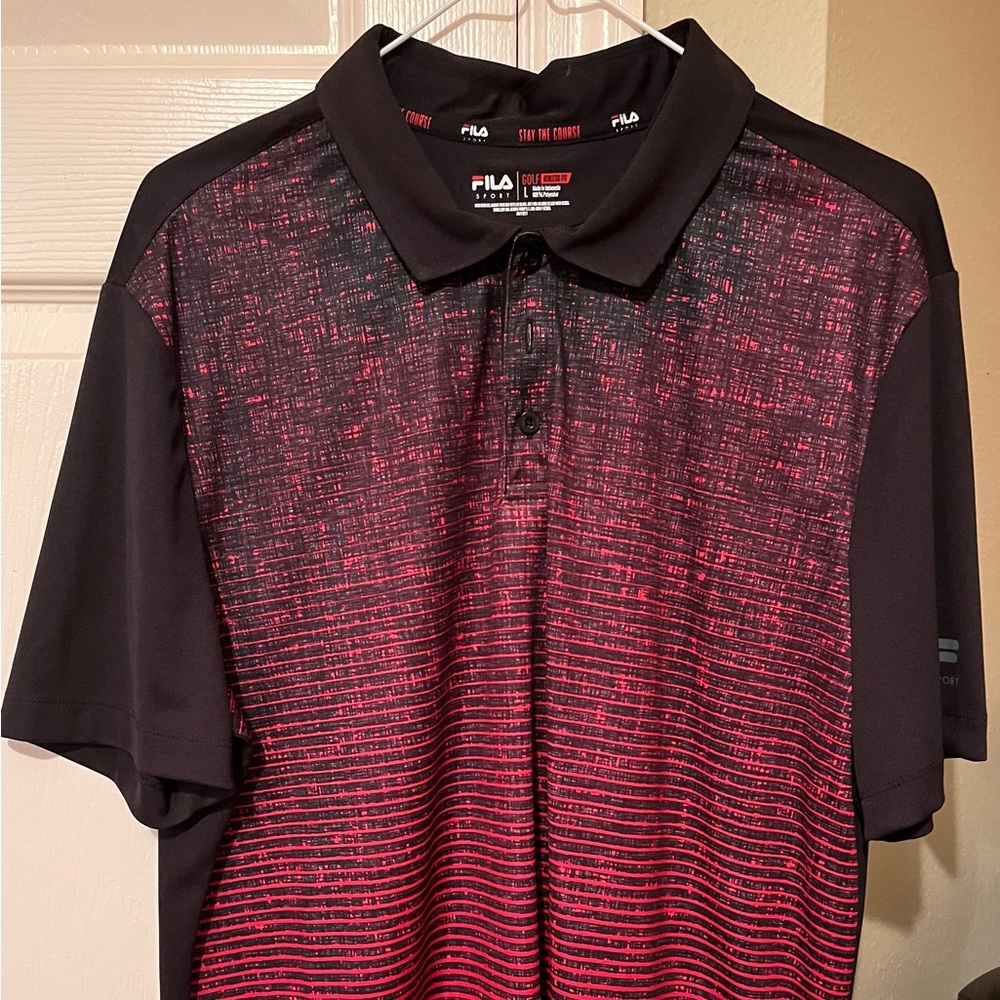 Fila Men’s new golf shirt.